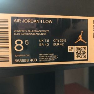 Jordan 1 Low